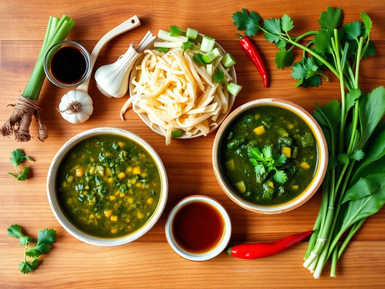Ingredients for Indian Palak Curry