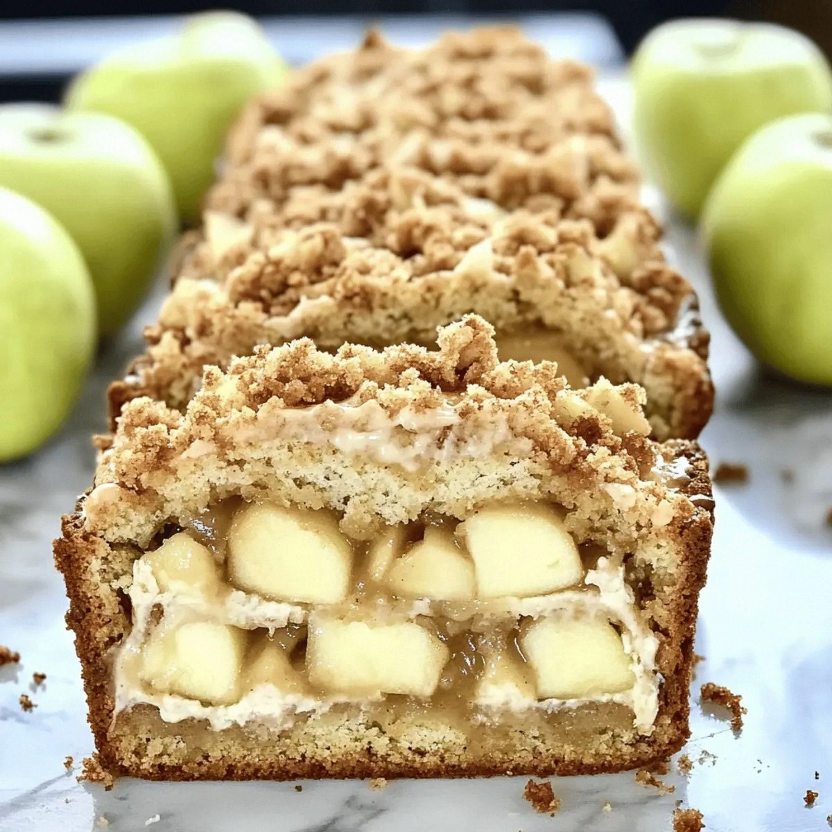 Indulge in Apple Crisp Cheesecake Bread for Cozy Fall Days