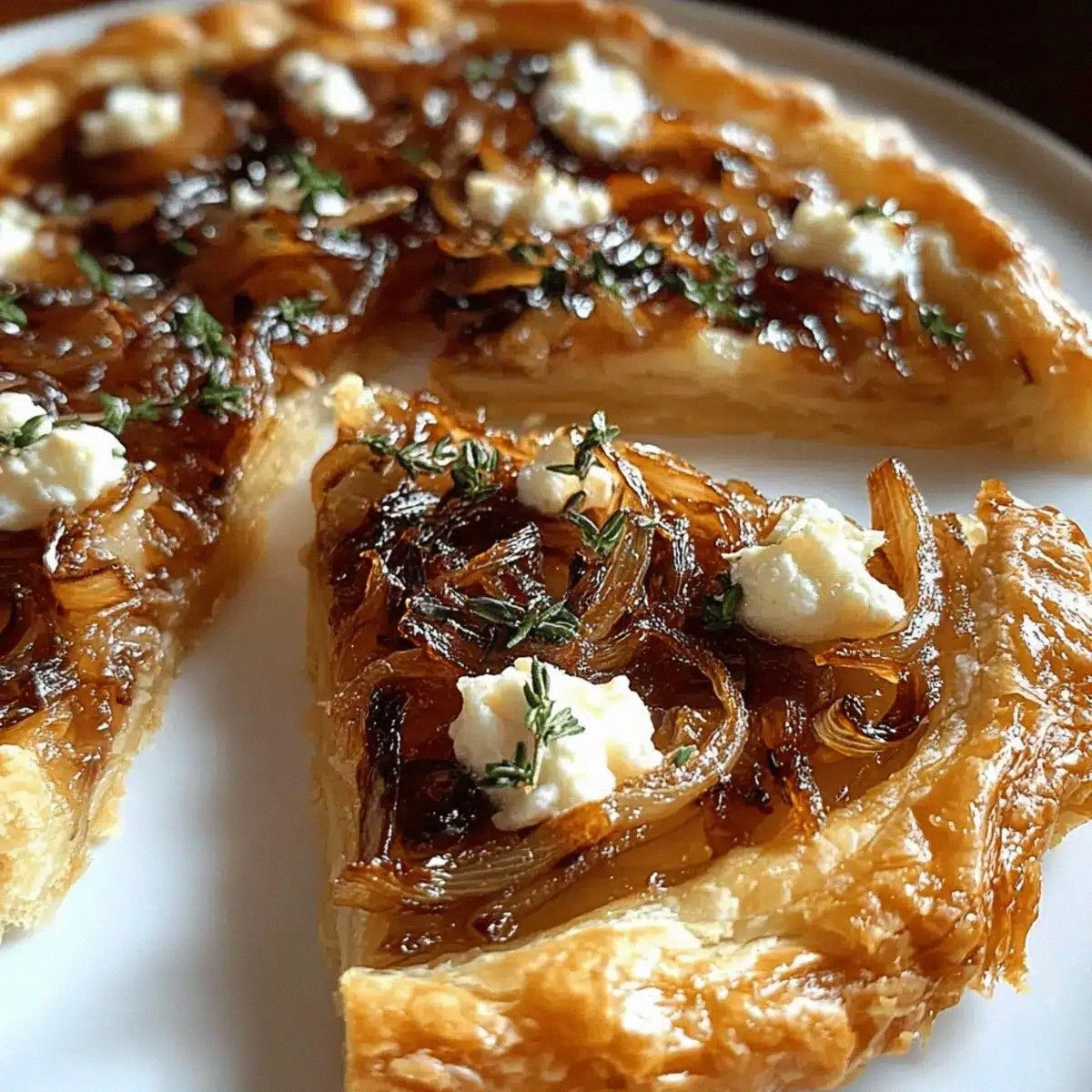 Indulge in Caramelized Onion and Goat Cheese Tarts Today