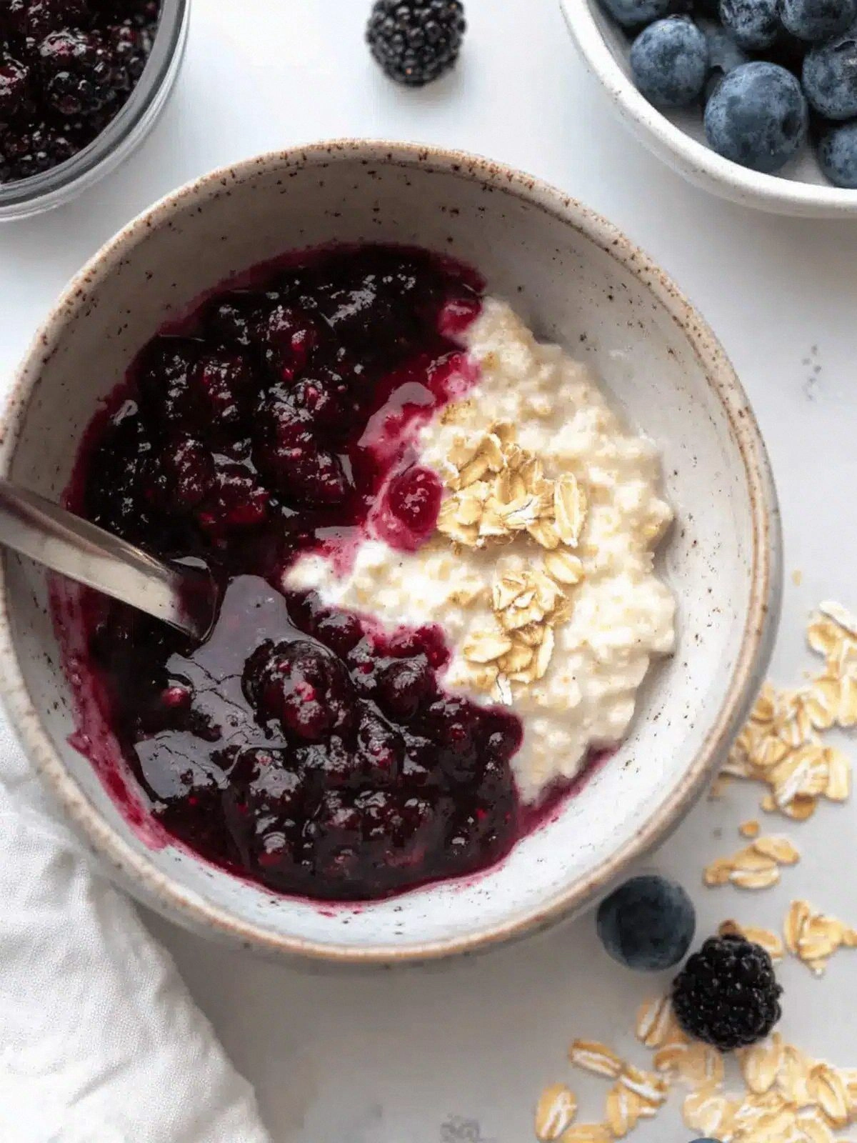 Indulge in Creamy Custard Oats