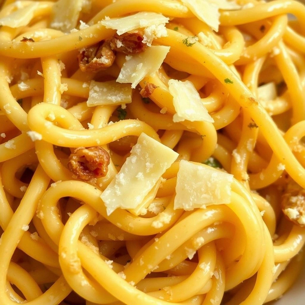 Indulge in Creamy Garlic Parmesan Pasta Tonight