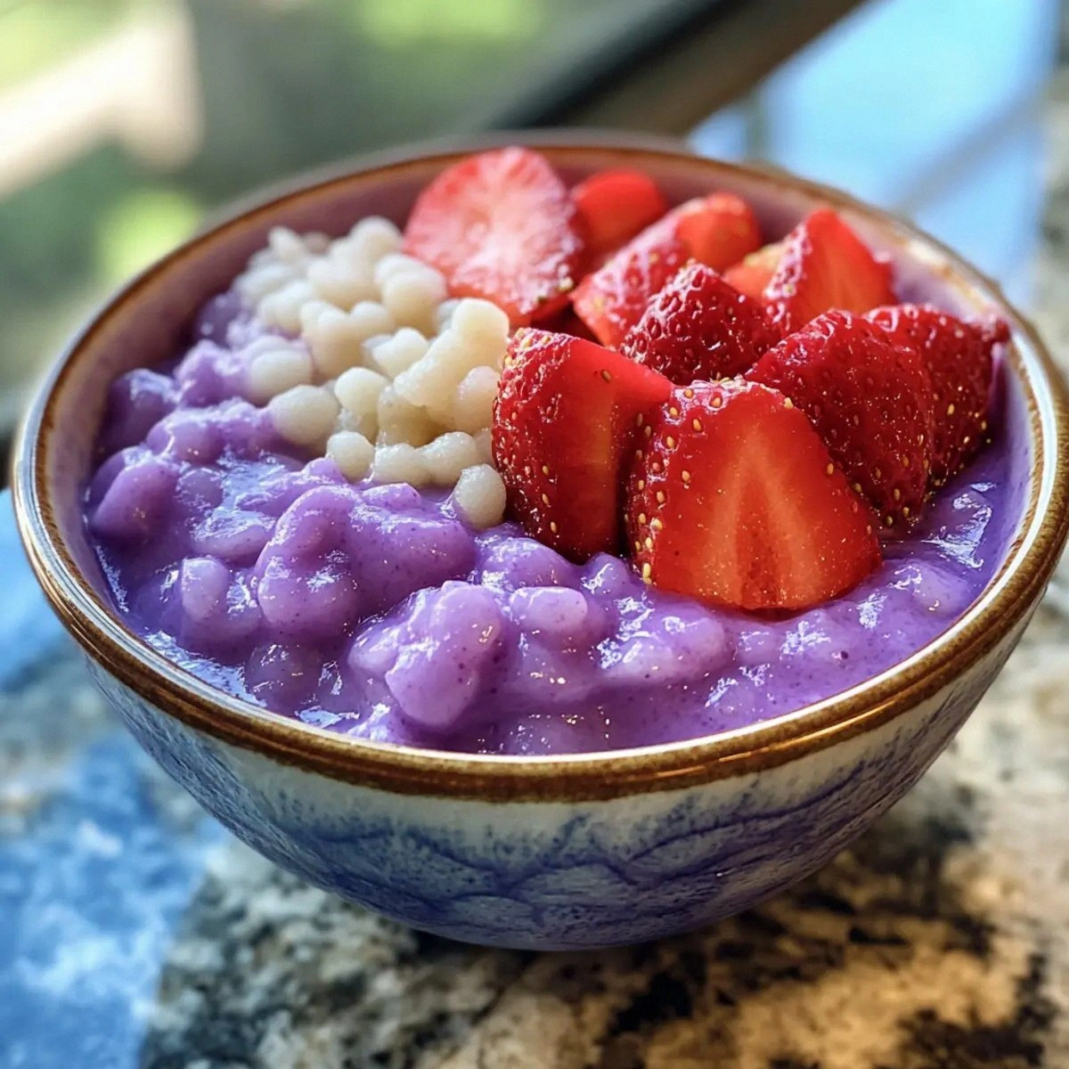 Indulge in Creamy Ube Sago: A Chewy Dessert Delight