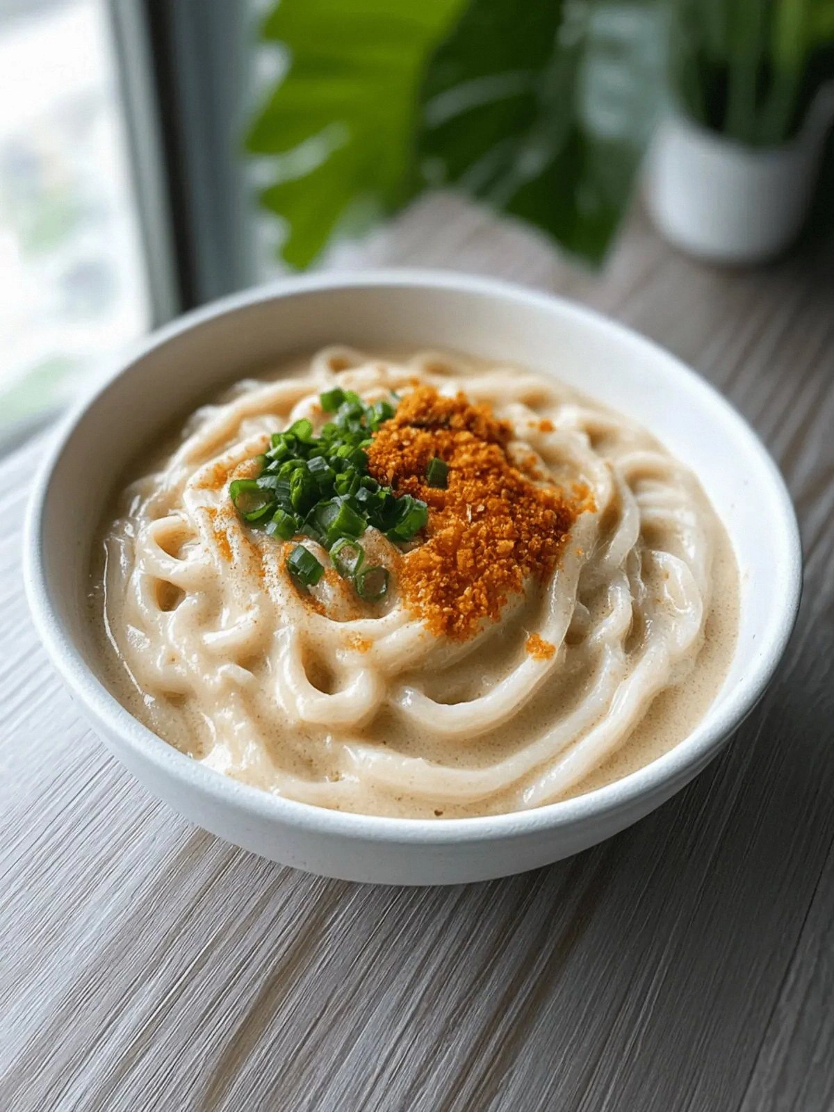 Indulge in Creamy Uni Udon for