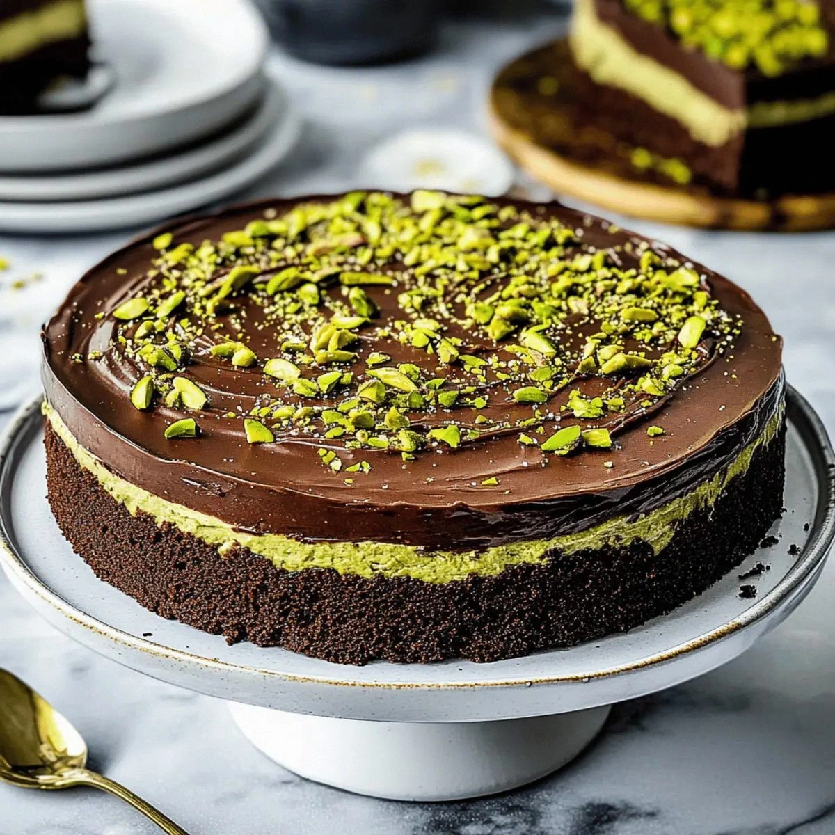Indulge in Irresistible Dubai Chocolate Cake Delight