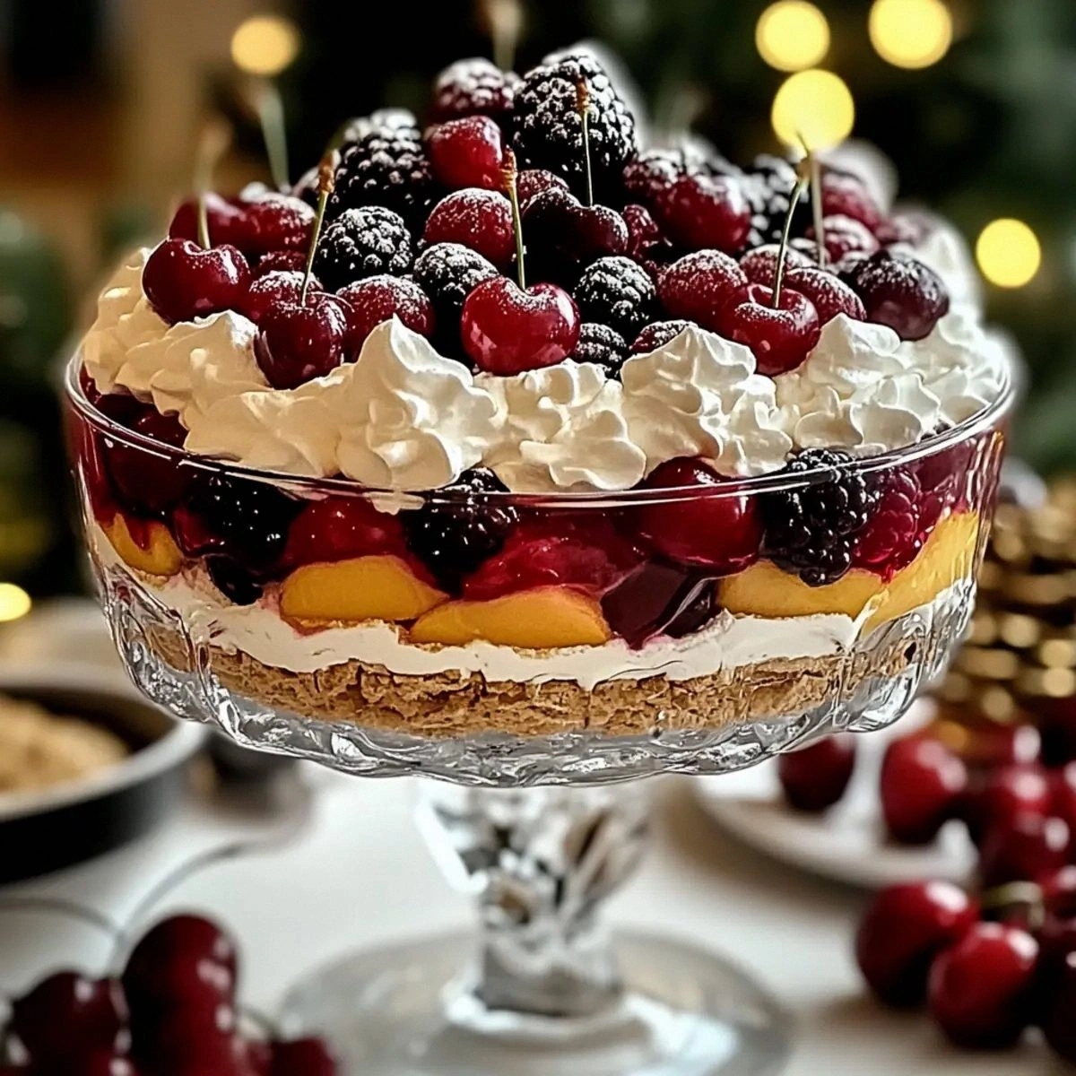 Indulgent Christmas Pavlova Trifle for Festive Joy