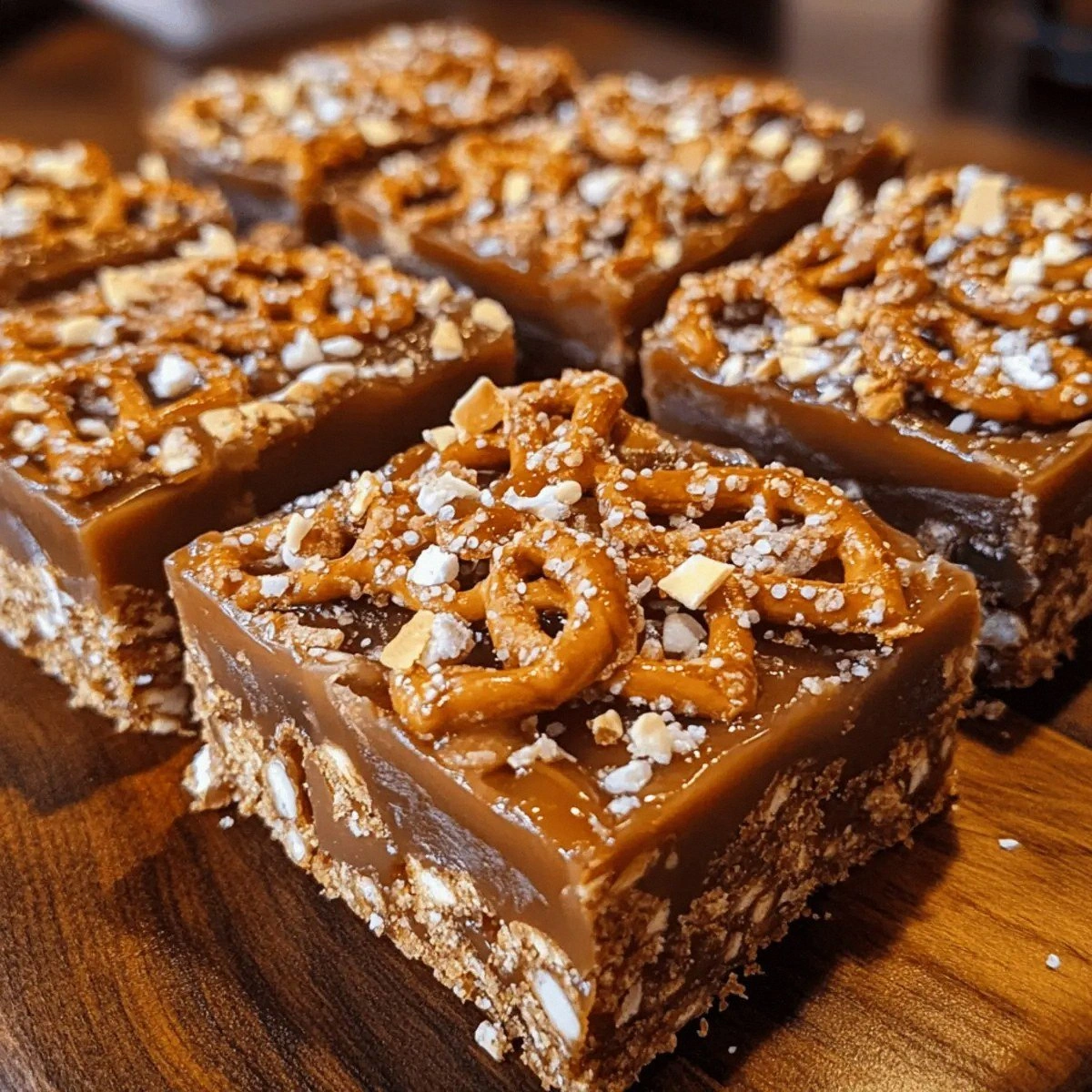 Indulgent Salted Caramel Pretz