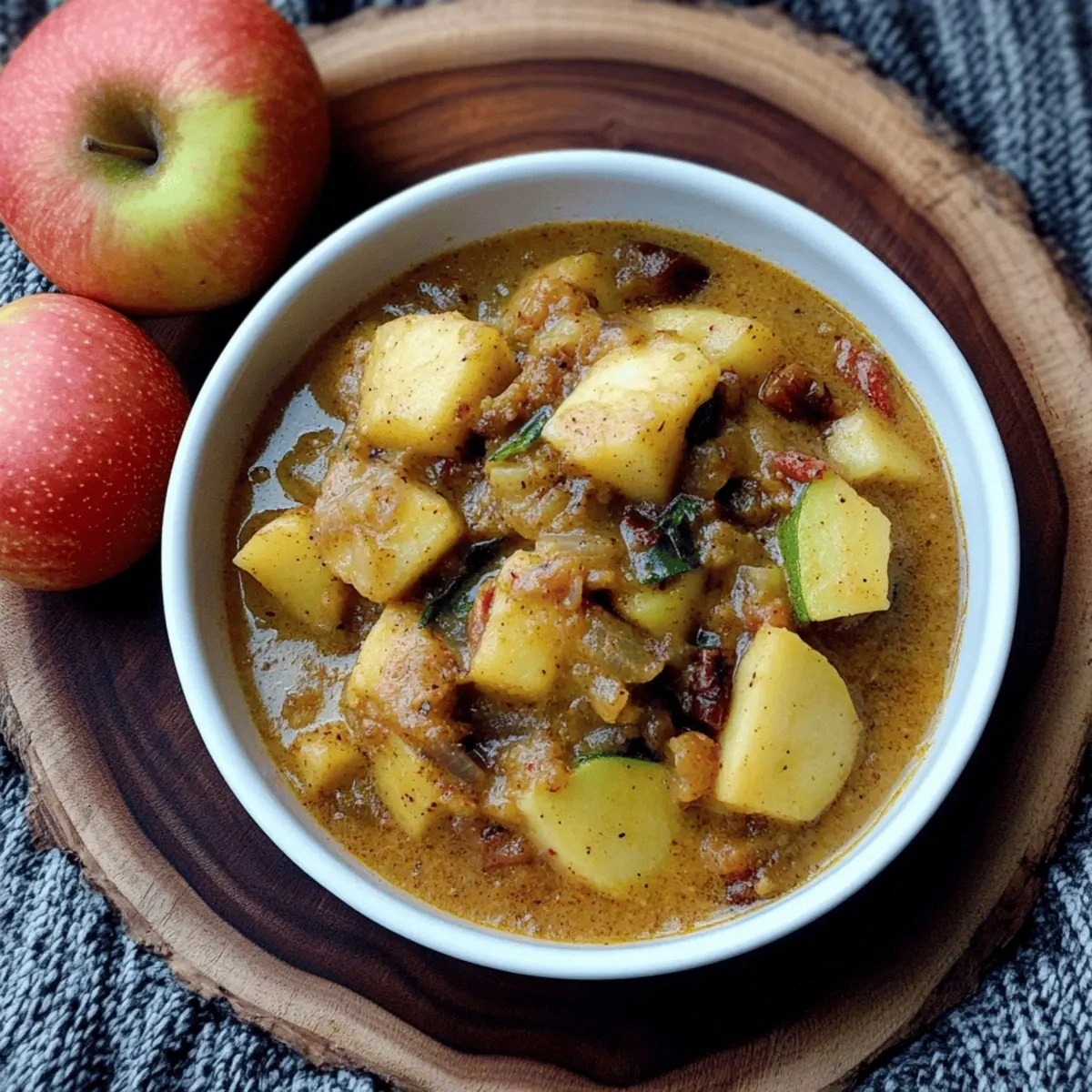 Infamous Apple Curry: A Creamy Twist on Traditional Comfort