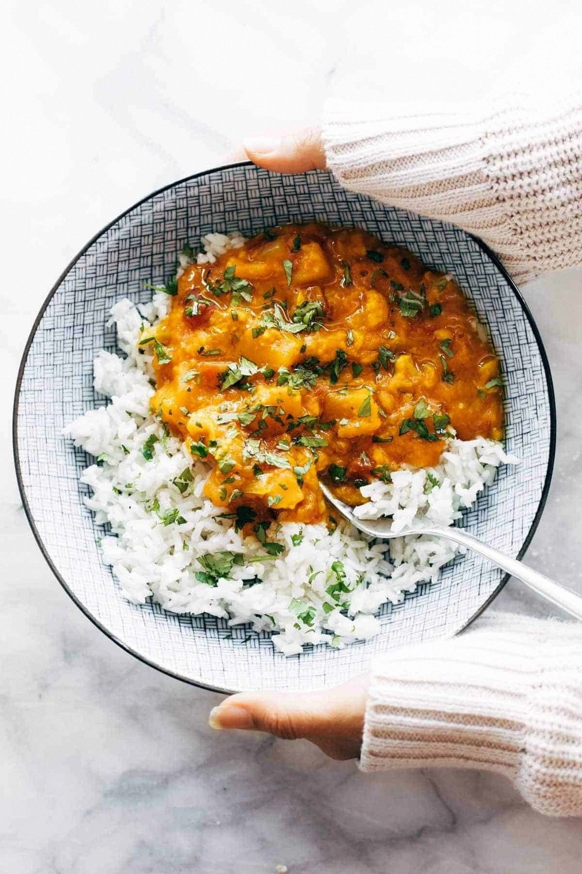Instant Pot Cauliflower Curry