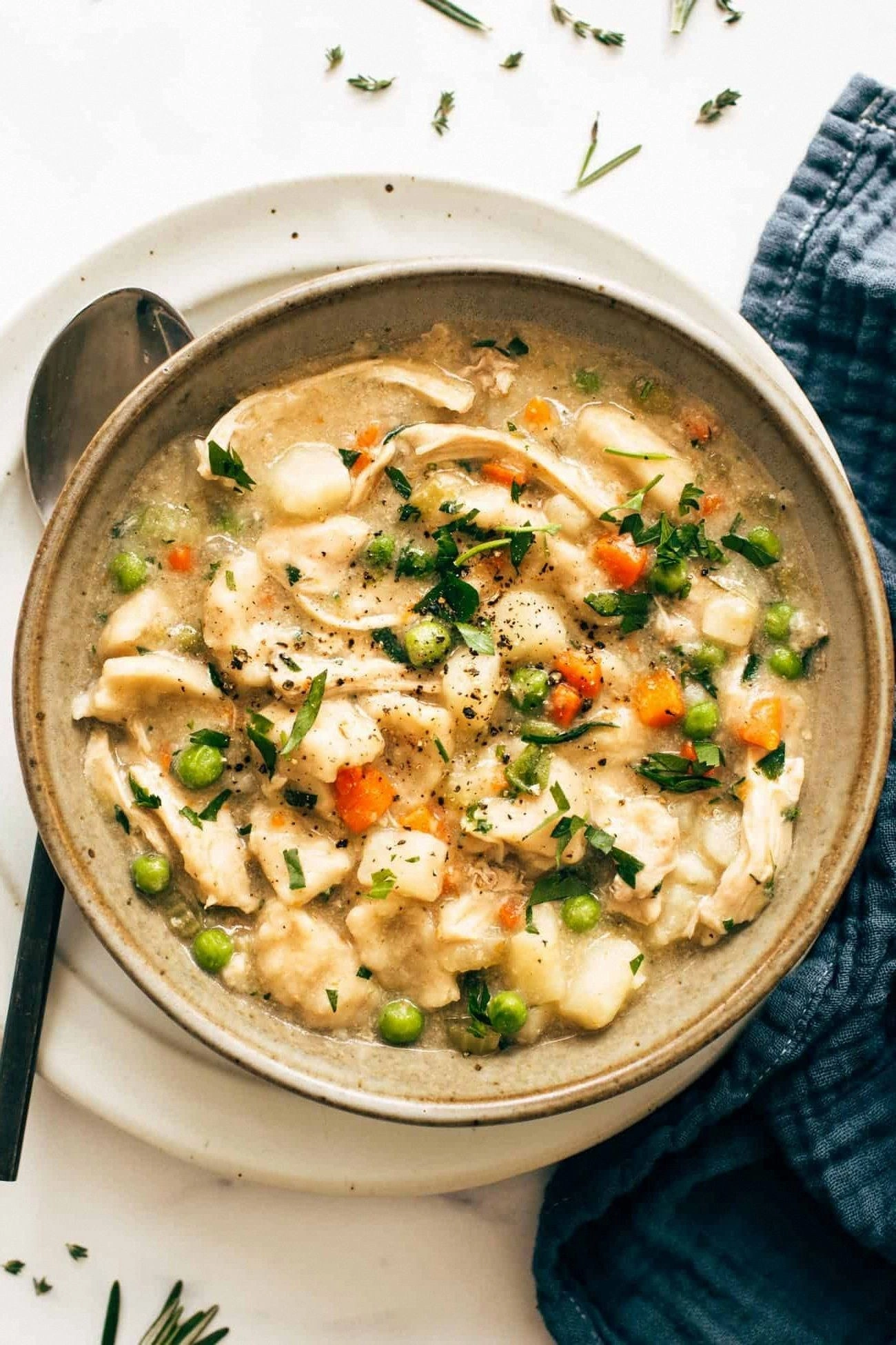 Instant Pot Chicken and Dumpli
