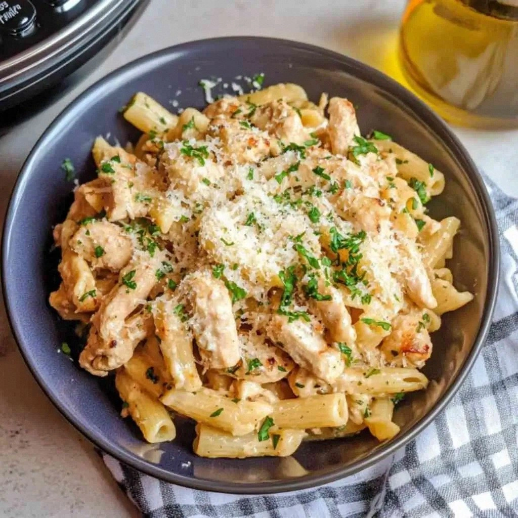 Instant Pot Garlic Parmesan Ch