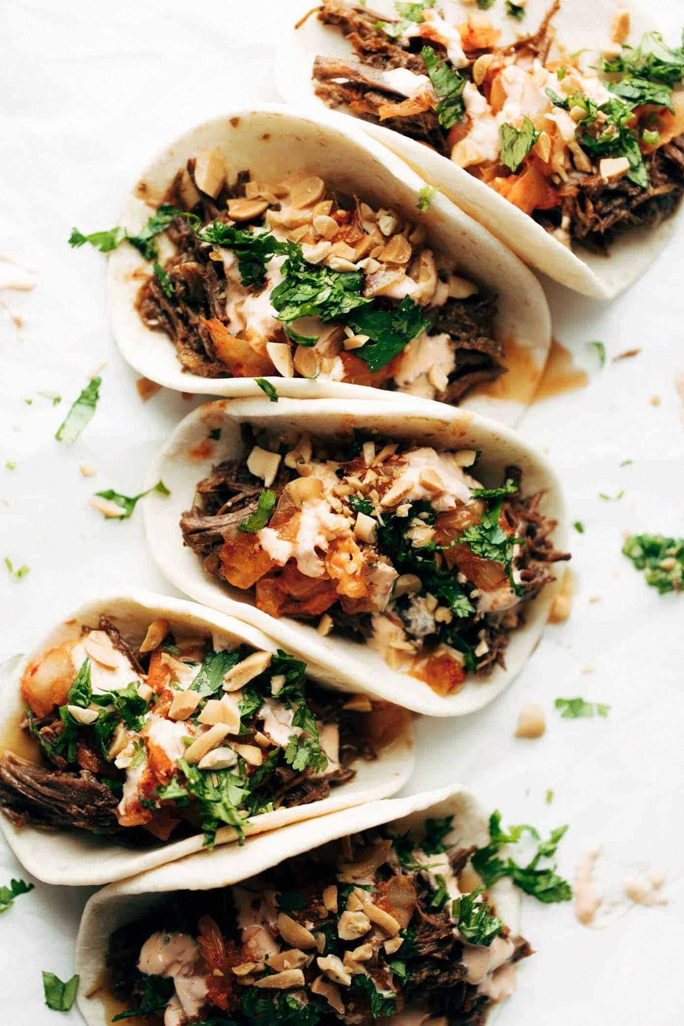 Instant Pot Korean Beef Tacos