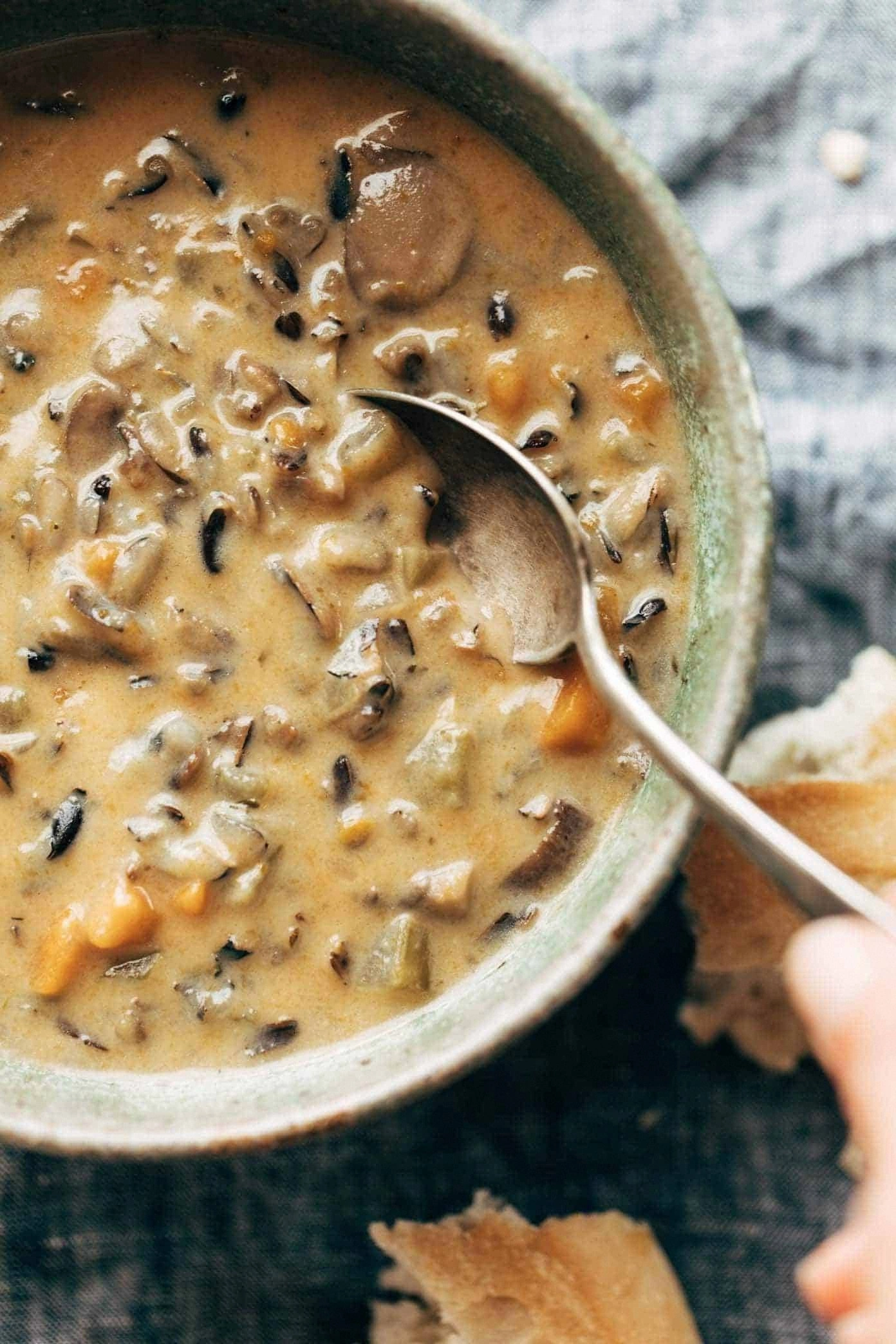 Instant Pot Wild Rice Soup