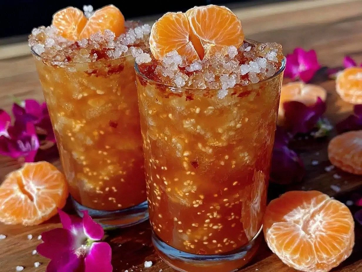 Invigorating Mandarin Orange Jasmine Tea Mocktail Recipe Easy and Refreshing Drink for Summer