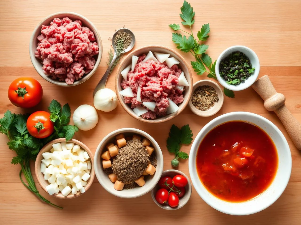 Ingredients for Irish Beef Stew