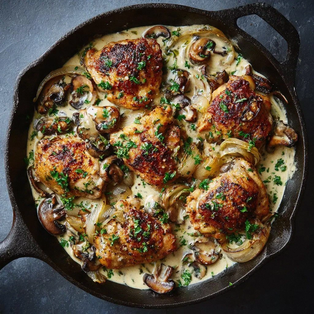 Irish Whiskey Chicken: A Cream