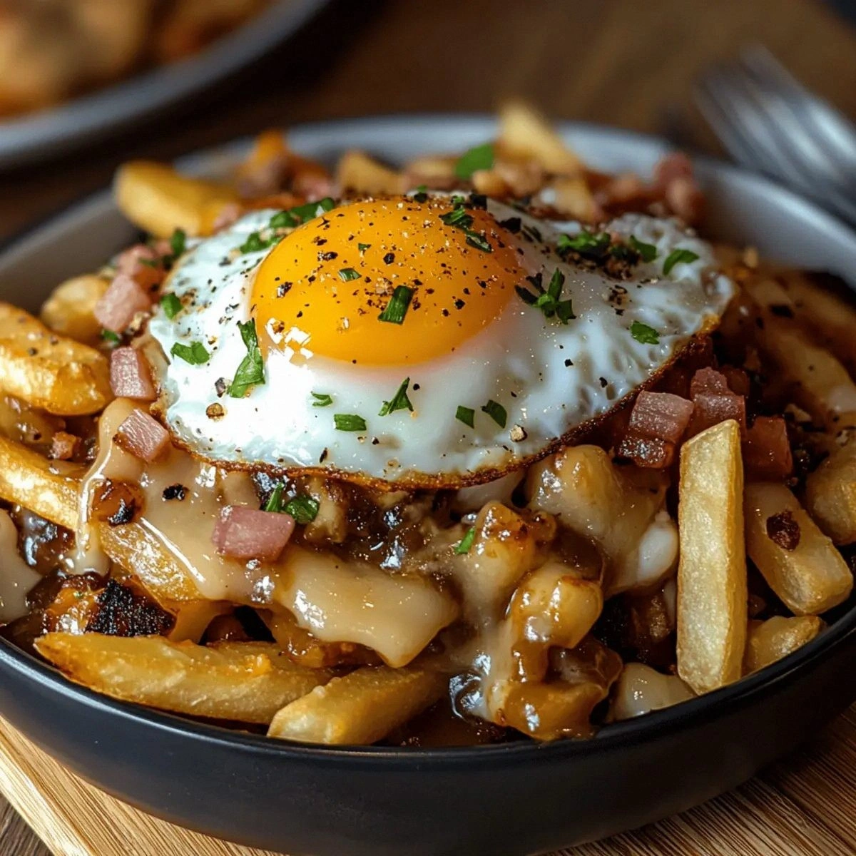 Irresistible Breakfast Poutine: Comfort Food Delight