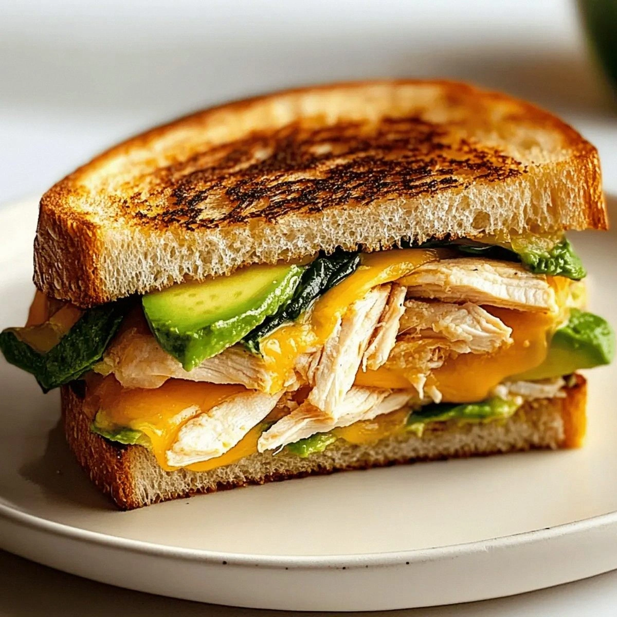 Irresistible Chicken Avocado Melt Sandwich for Cozy Cravings