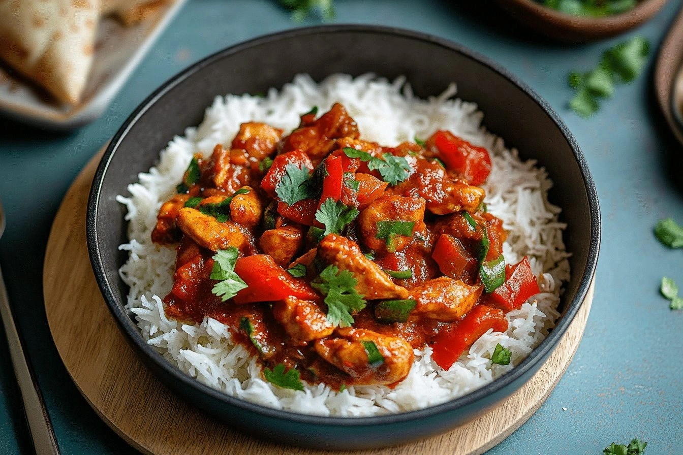 Irresistible Chicken Jalfrezi: