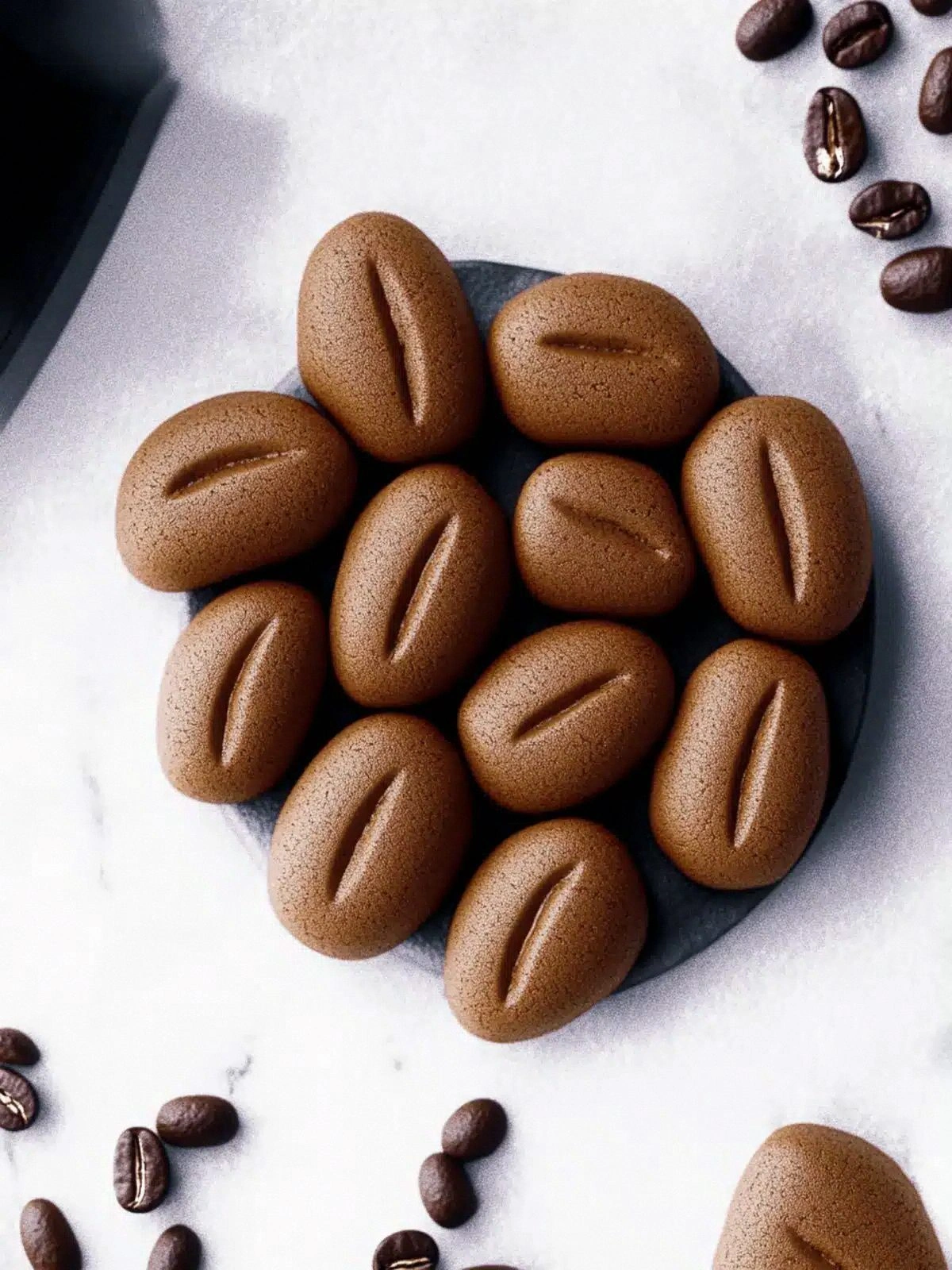 Irresistible Coffee Bean Cooki