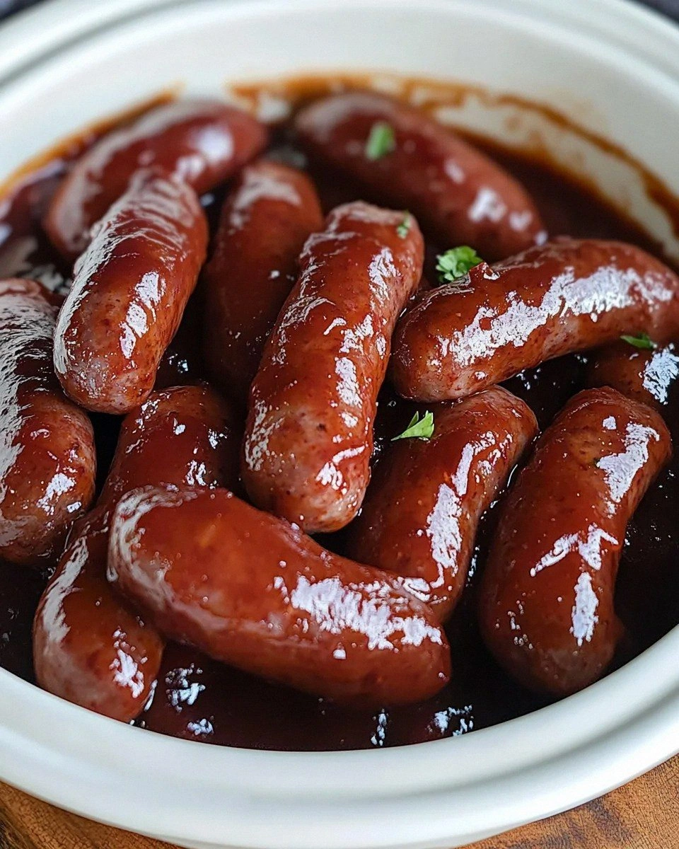 Irresistible Cranberry Cocktail Sausages: A Tasty Holiday Treat!