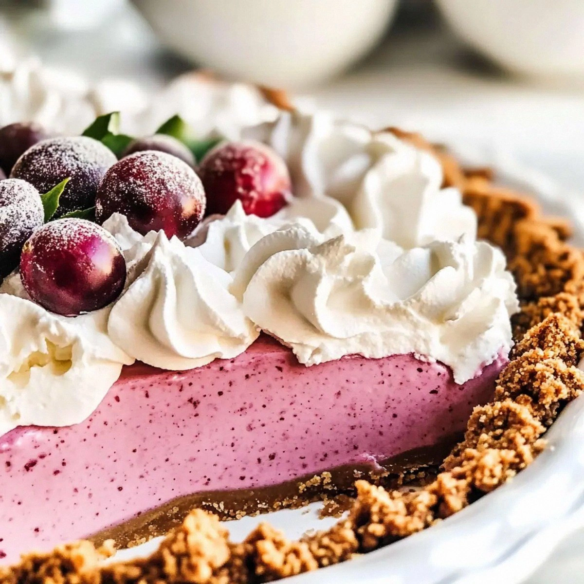 Irresistible Cranberry Mousse Pie – Your No-Bake Holiday Treat