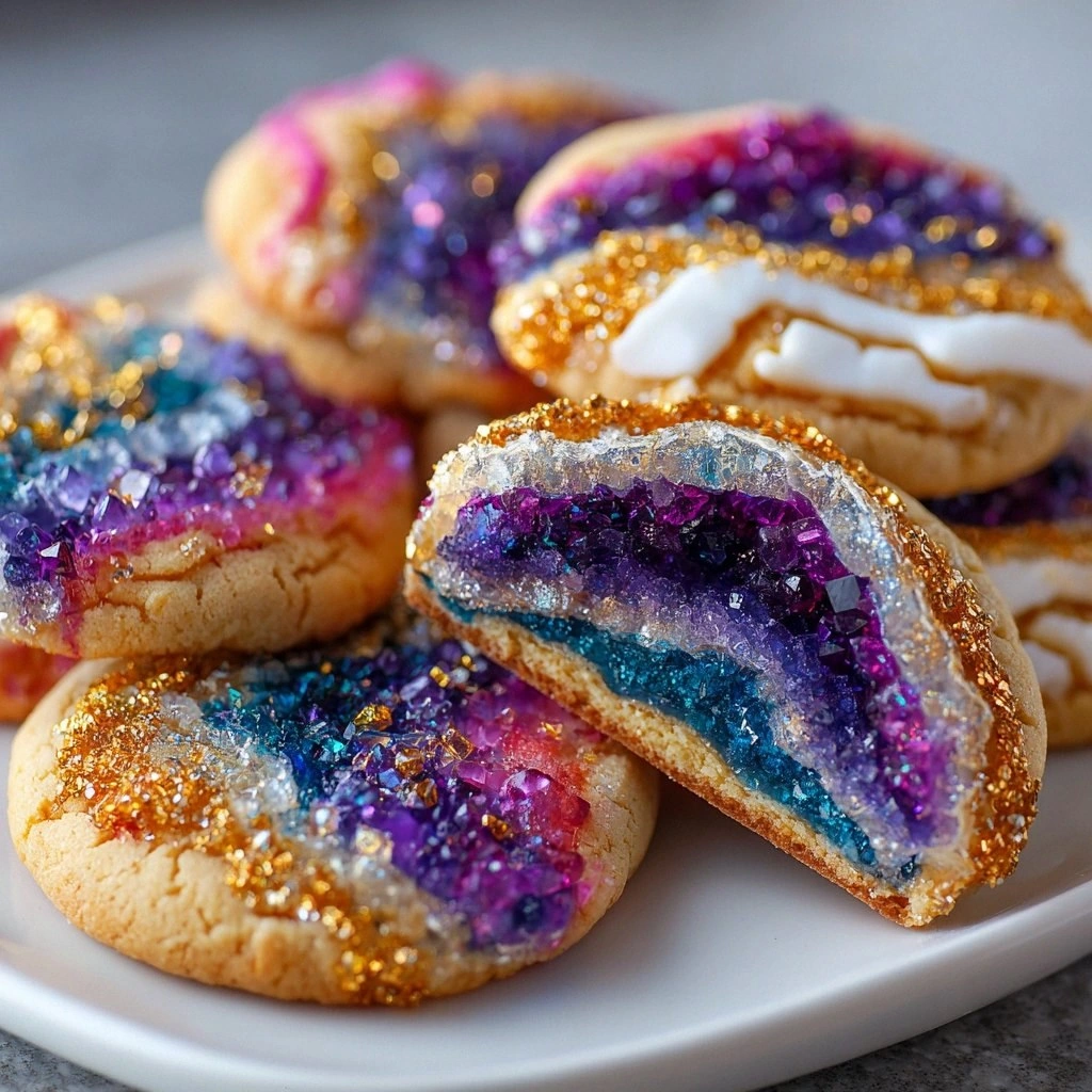 Irresistible Geode Cookies