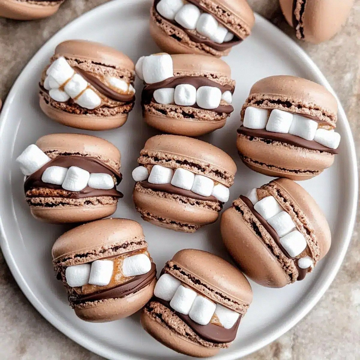 Irresistible Hot Chocolate Macarons for Cozy Winter Gatherings