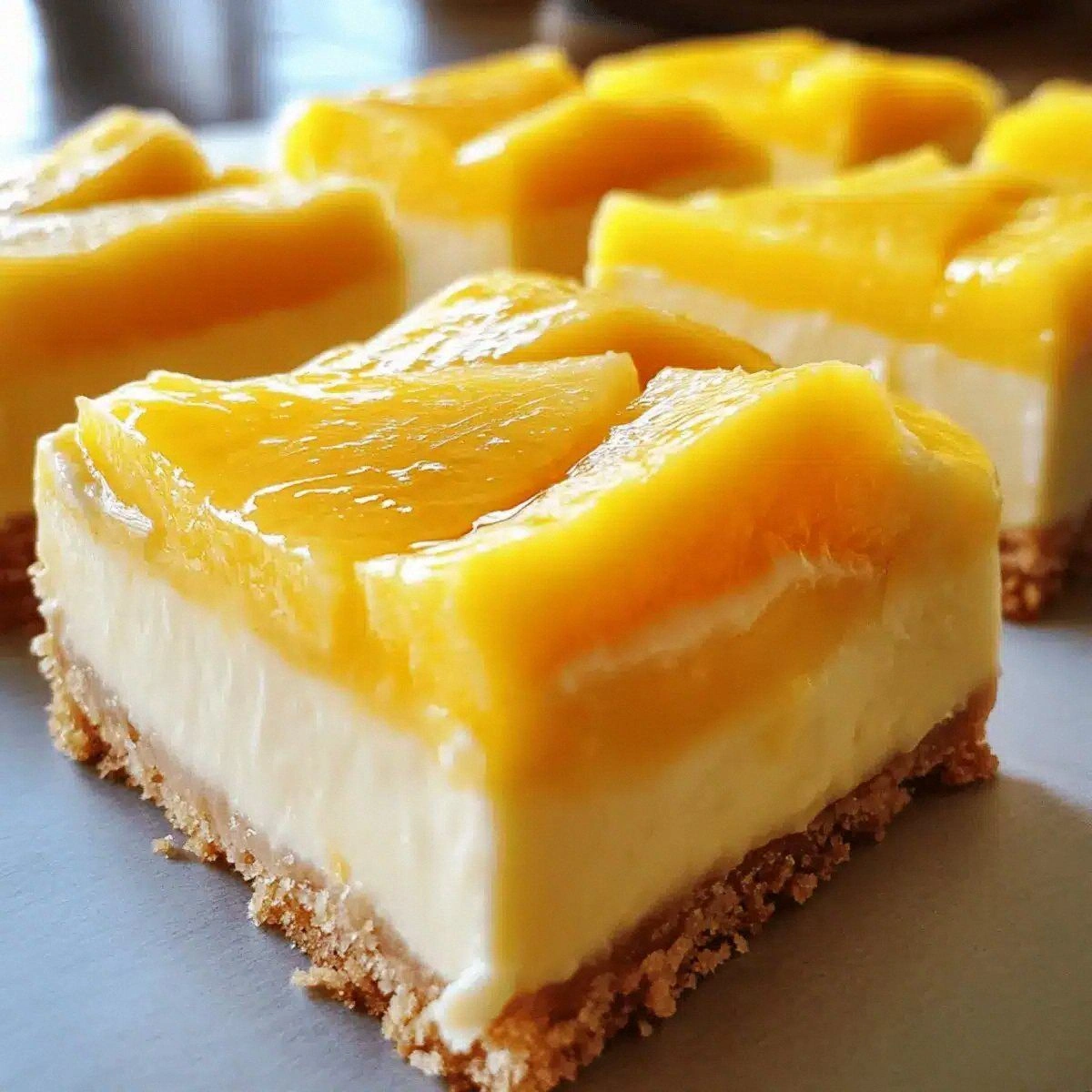 Irresistible Mango Cheesecake 