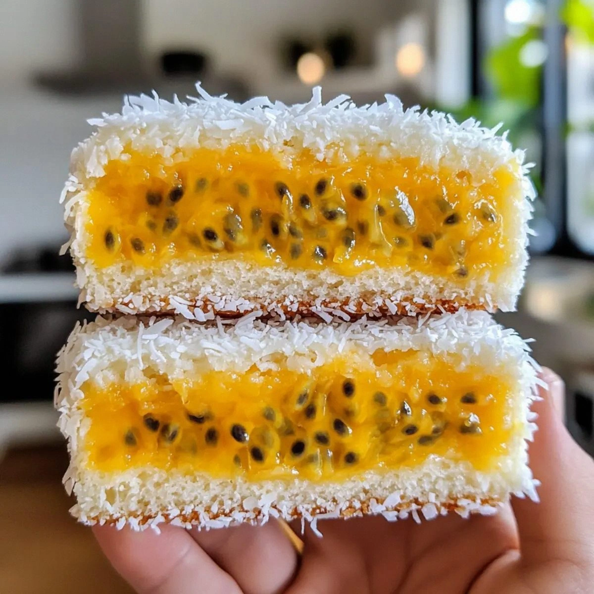 Irresistible Passionfruit Lamingtons for a Tropical Delight