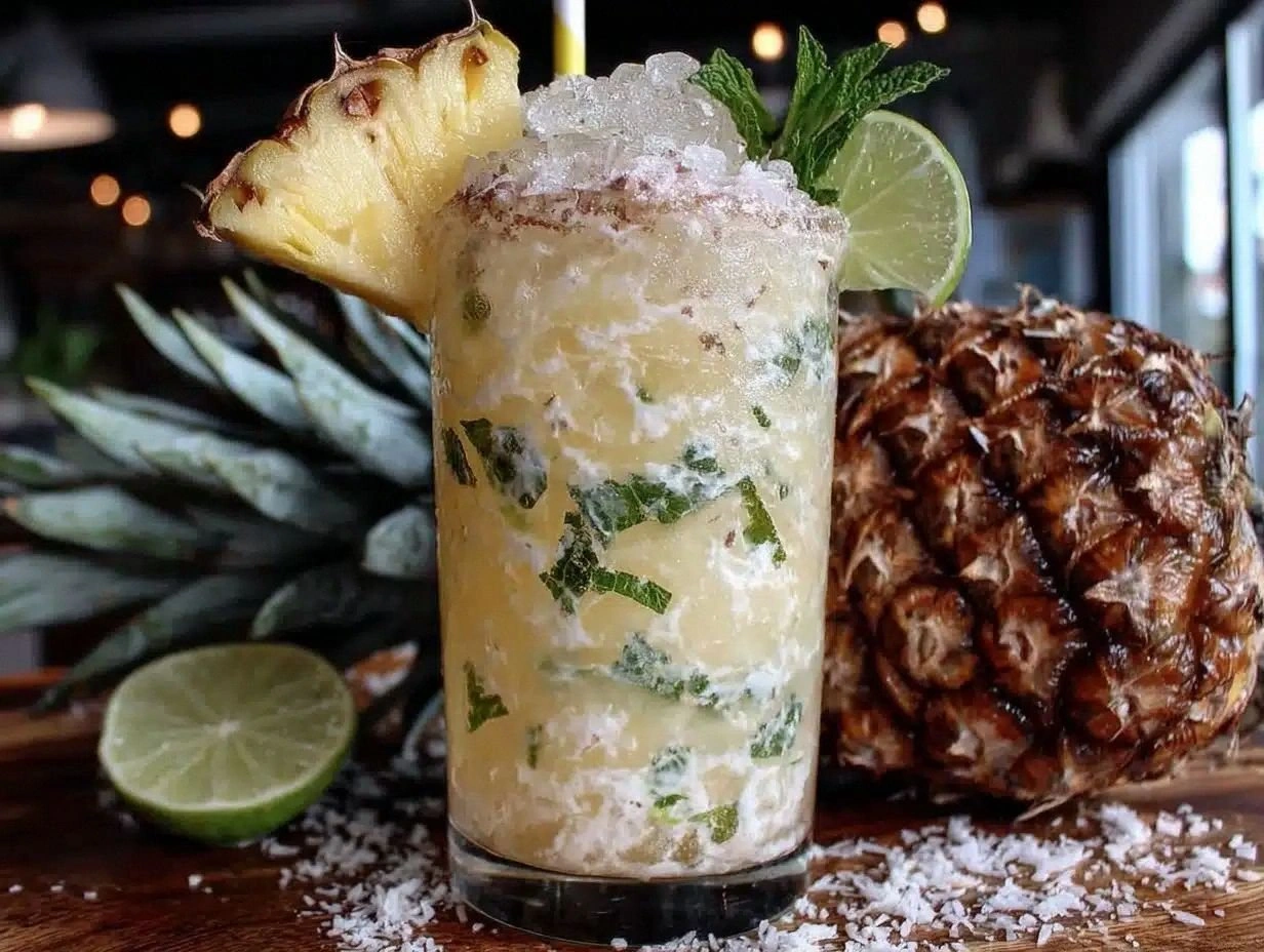 Irresistible Pineapple Coconut Mojito Recipe – Easy Tropical Treat