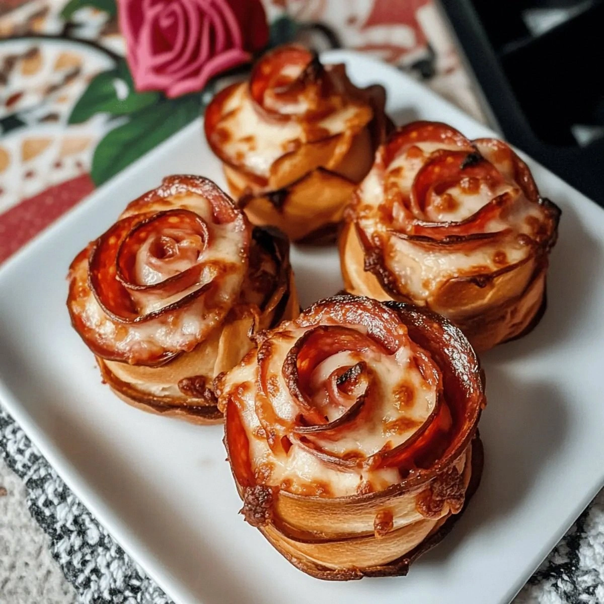 Irresistible Pizza Roses for Your Romantic Dinner Night