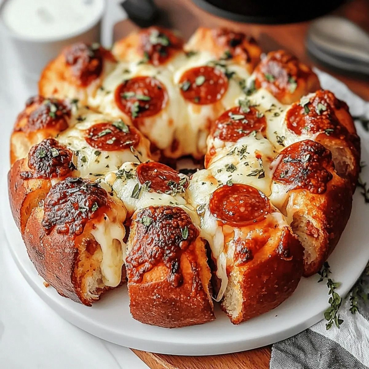 Irresistible Pull Apart Pizza Bread for Fun Gatherings