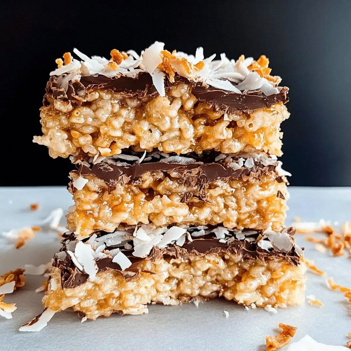 Irresistible Samoa Rice Krispies That Will Steal Your Heart