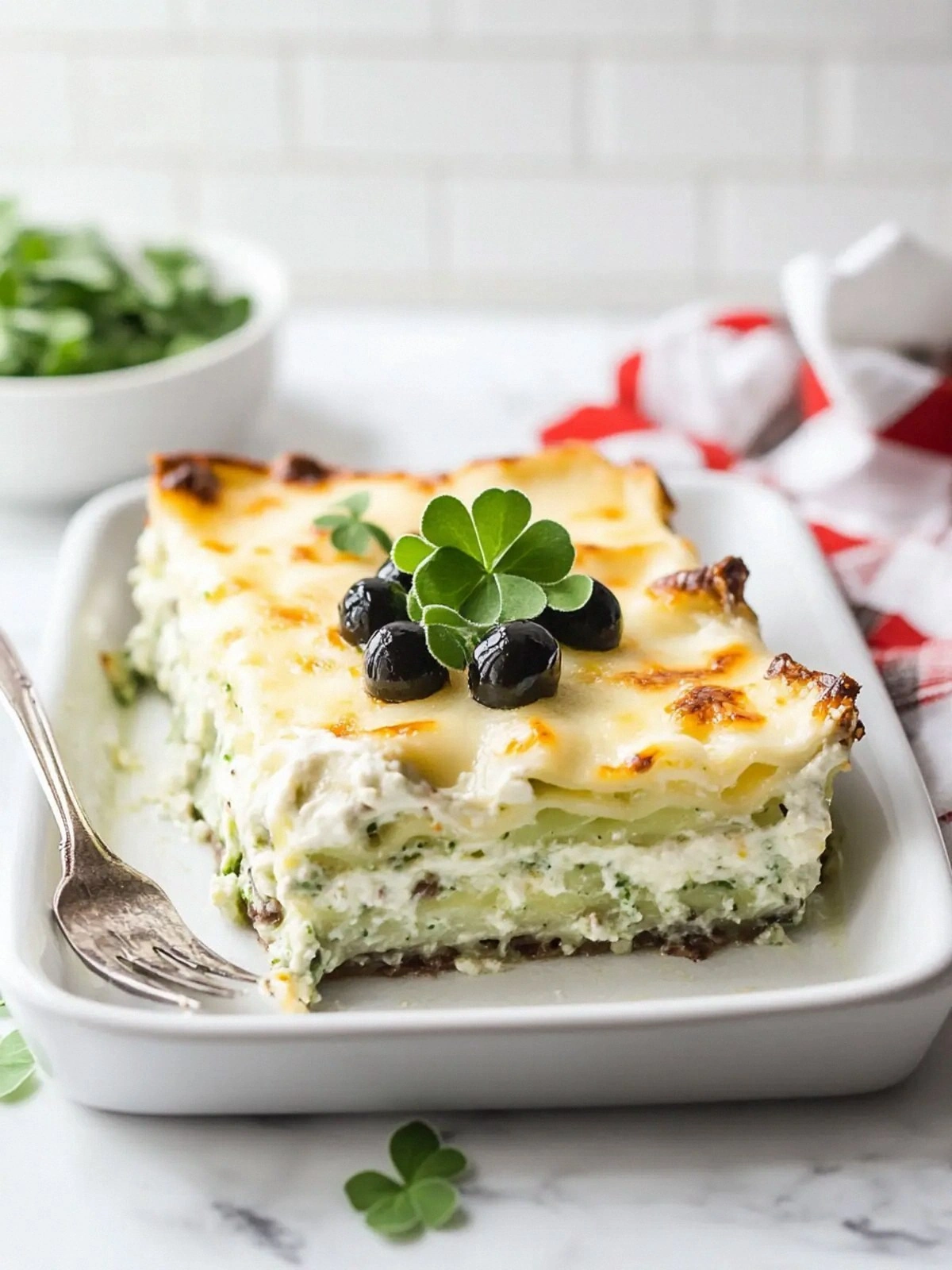 Irresistible Shamrock Lasagna: