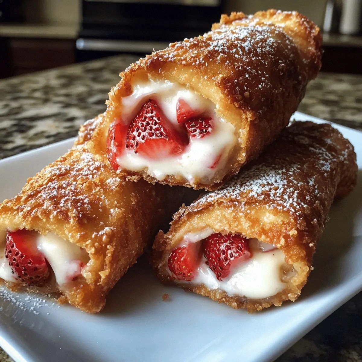 Irresistible Strawberry Cheesecake Eggroll Made Easy