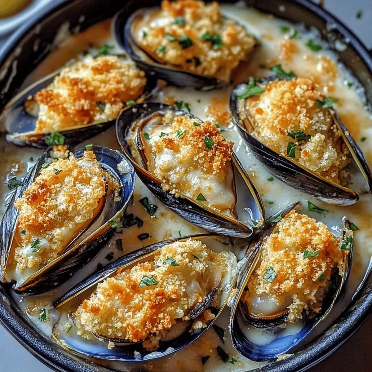 Irresistible Stuffed Baked Mussels for Your Next Dinner Party