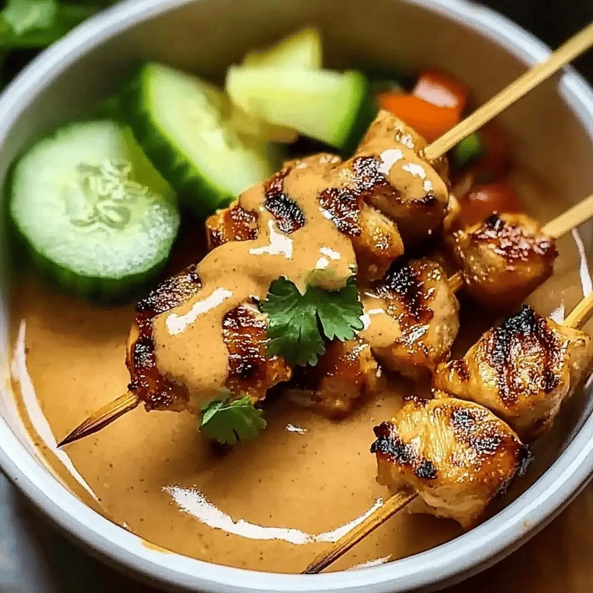 Irresistible Thai Chicken Satay with Peanut Sauce You’re Craving
