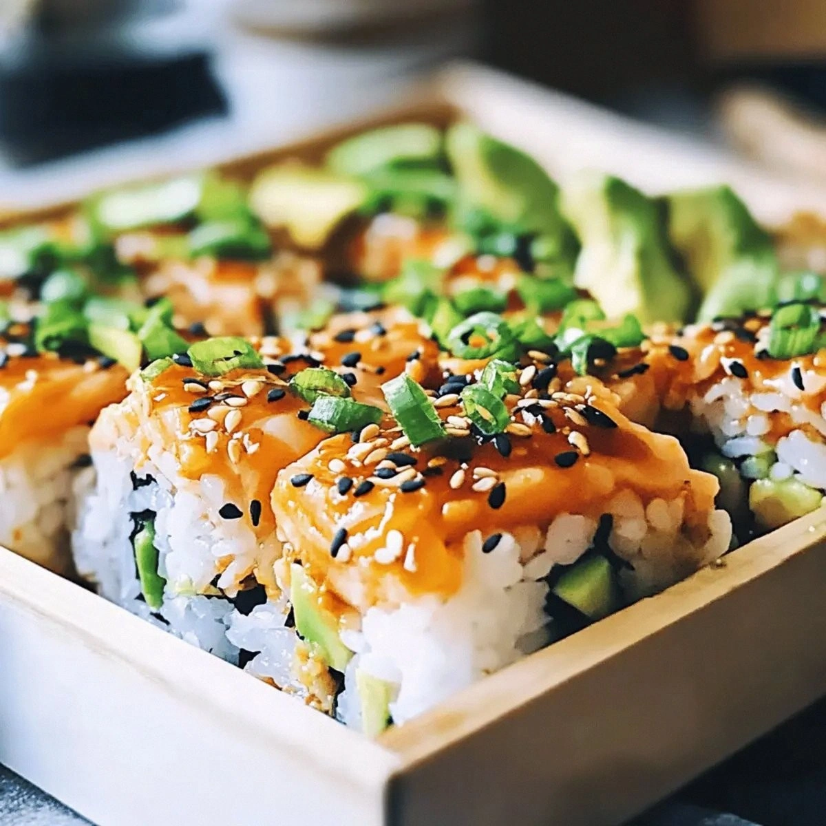 Irresistibly Cozy Spicy Salmon Sushi Bake Recipe