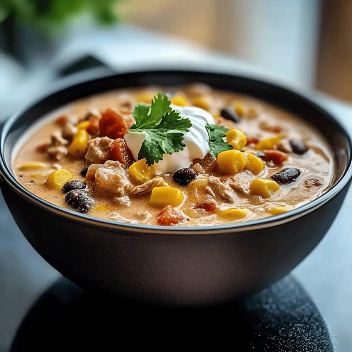 Irresistibly Creamy Protein Taco Soup for Quick Comfort Meals