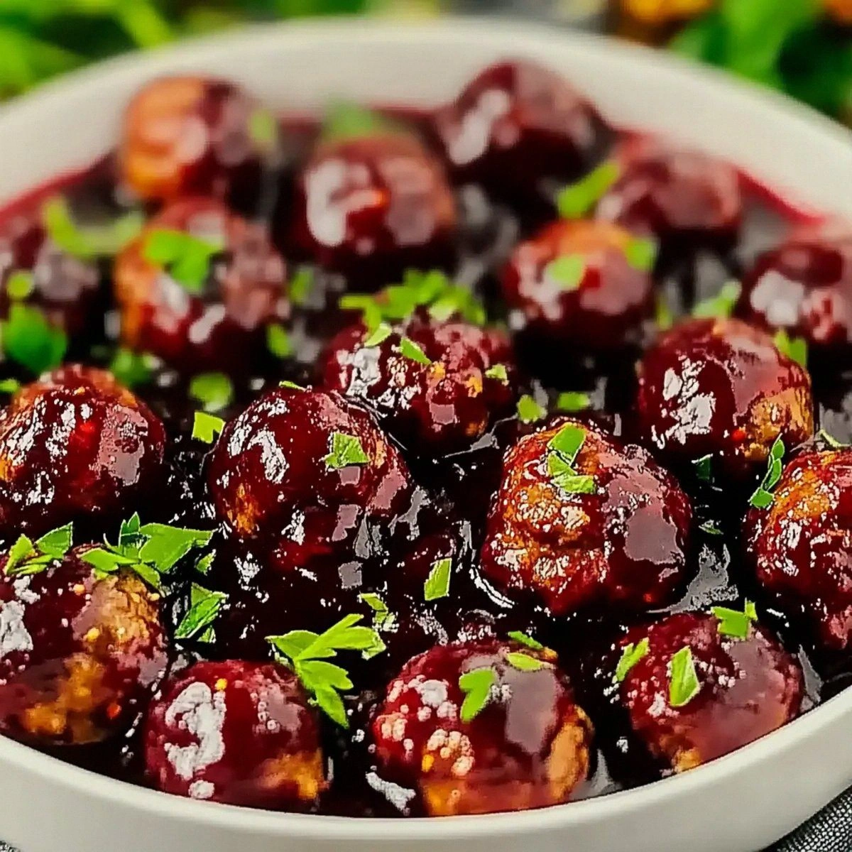 Irresistibly Festive Christmas Cranberry Meatballs Recipe