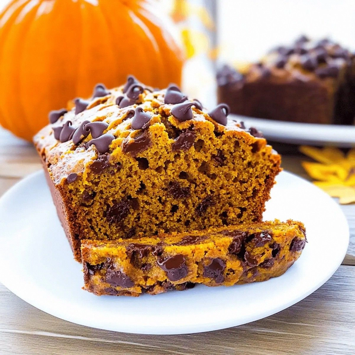 Irresistibly Moist Chocolate Chip Pumpkin Bread Recipe
