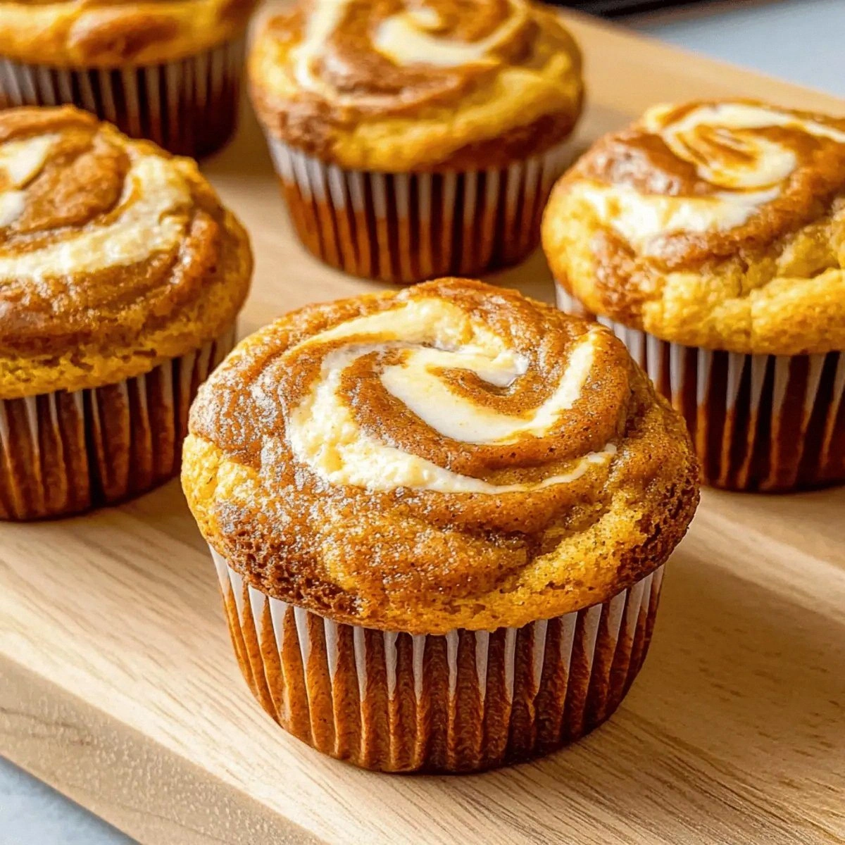 Irresistibly Moist Pumpkin Cream Cheese Muffins to Savor