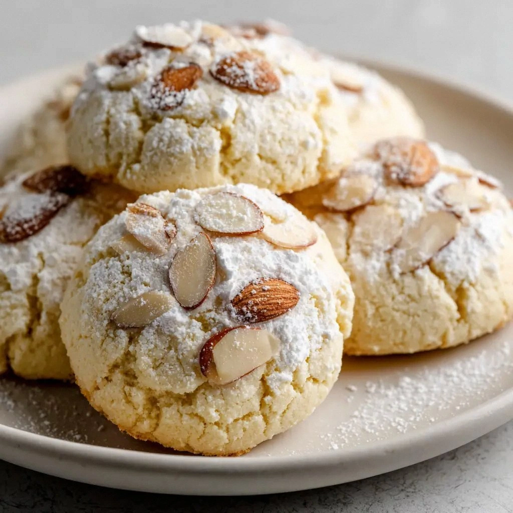 Italian Almond Ricotta Cookies