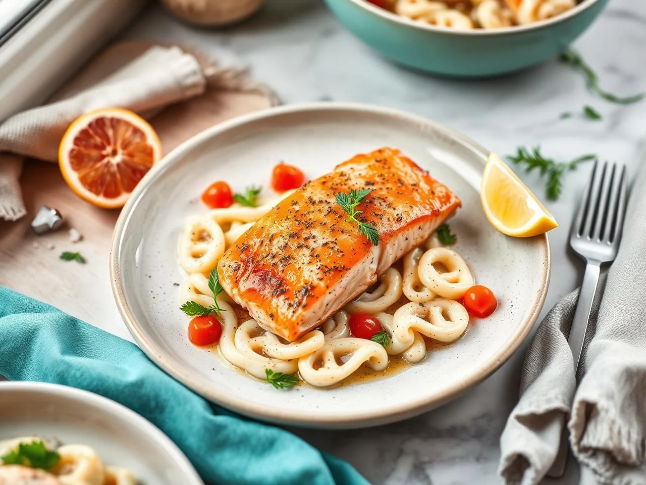 Italian Baked Salmon