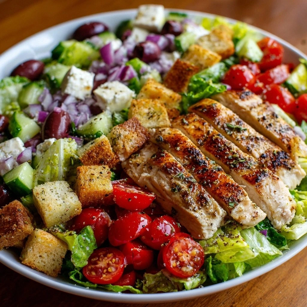 Italian Chopped Salad with Gri