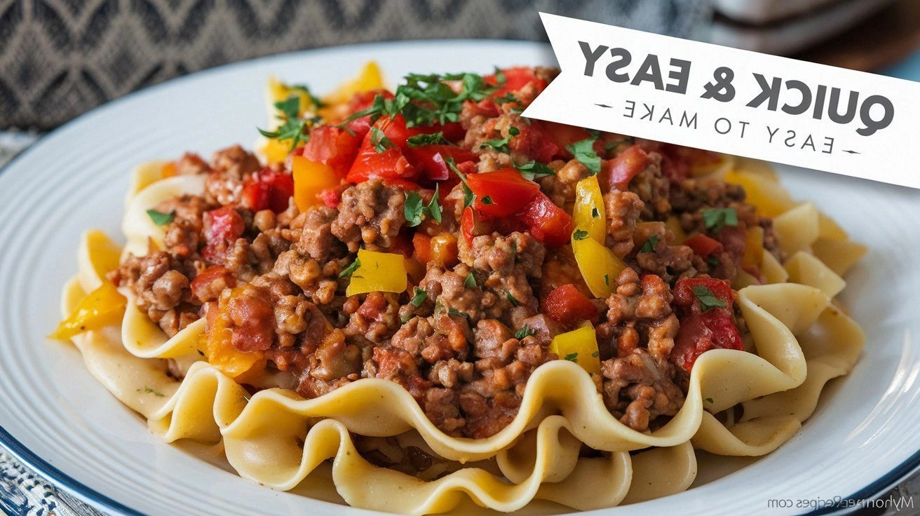 Italian Drunken Noodles: A Bol