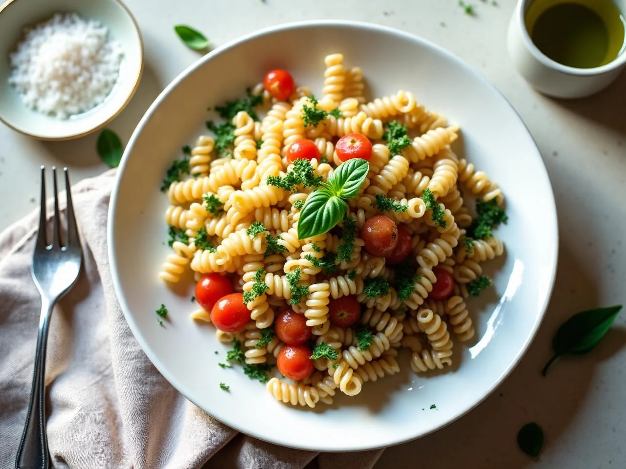 Italian Orzo Pasta Salad