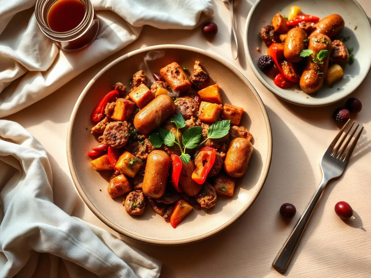Italian Sausage And Pepper Skillet