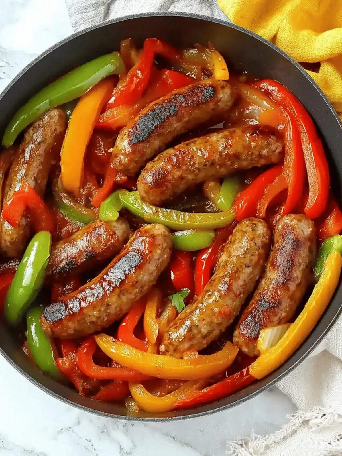 Italian Sausage and Peppers: A