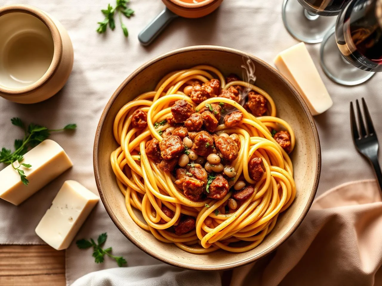 Italian Sausage And White Bean